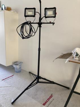 Dubbele LED bouwlamp