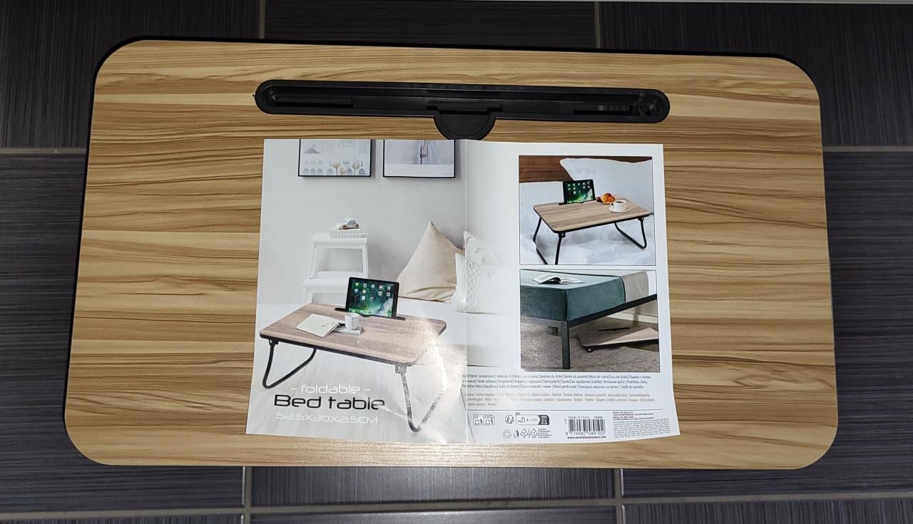 Laptoptafel / Bedtafel / Ontbijttafel - zoals nieuw