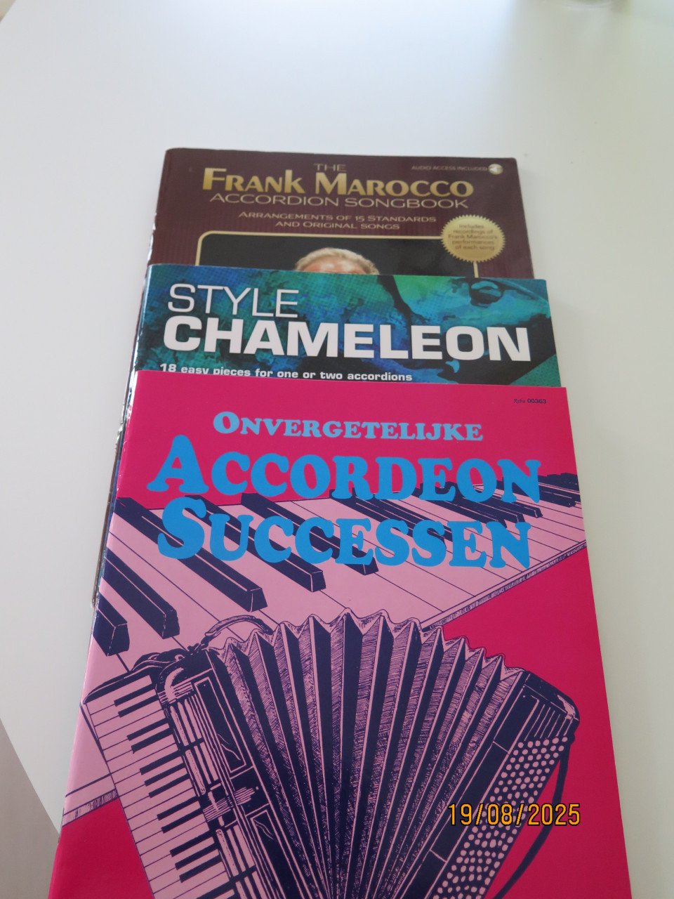 Bladmuziek accordeon