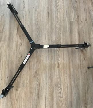Inklapbare dolly voor foto/video-apparatuur (verrijdbaar onderstel)