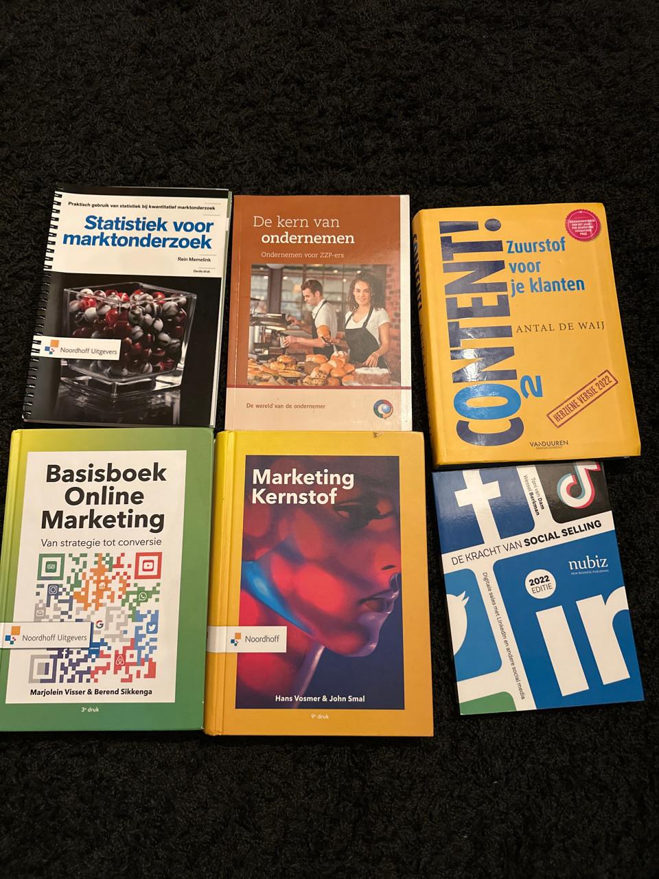 Studieboeken commerciële economie (CE)