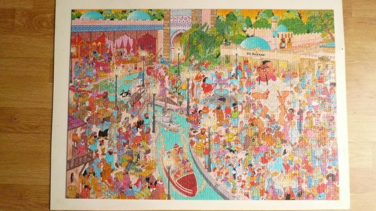 Puzzel van Haasteren van de efteling Fata Morgana