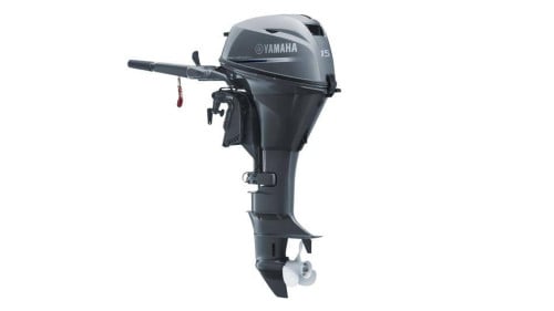 Yamaha 15 PK 4T  Elektrisch gestart Buitenboordmotor
