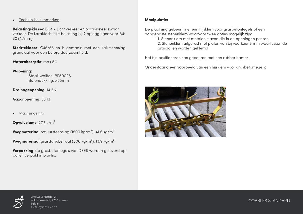 Deer Concrete grastegels