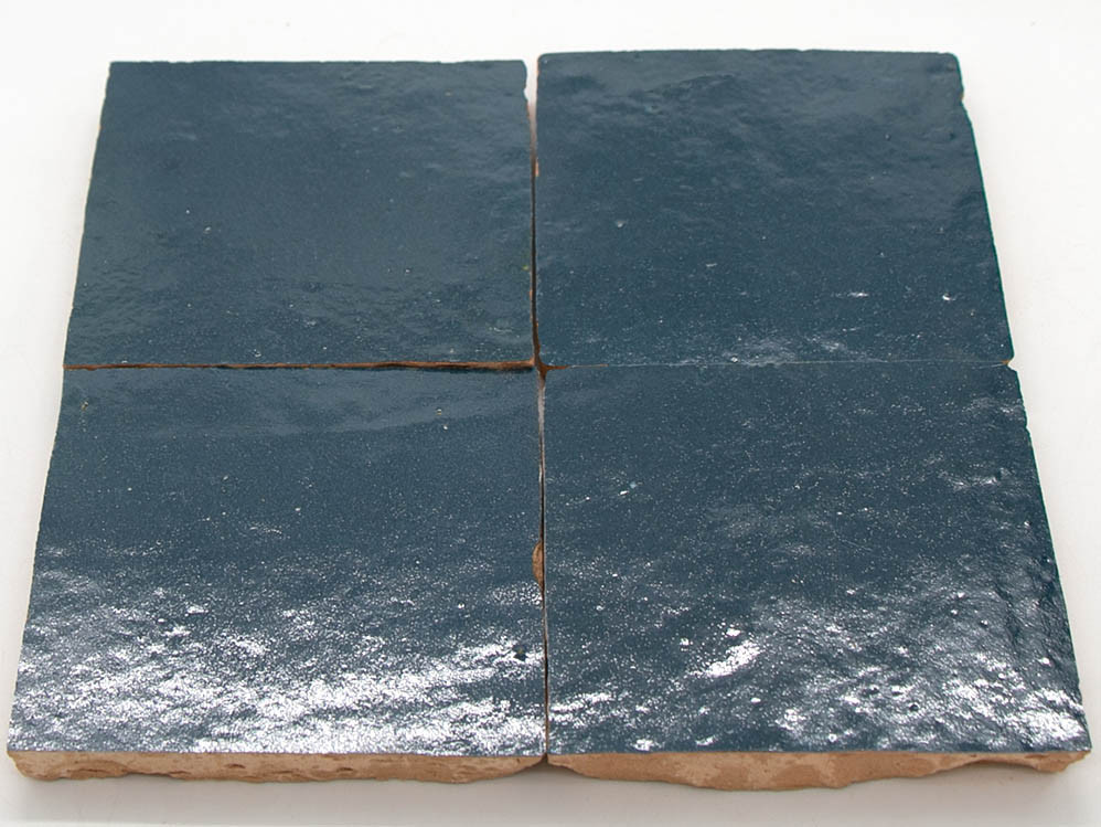 3035-171 ca 8m² Marokkaanse zelliges, 10x10 cm, donkerblauw vn 160,33/m² vr
