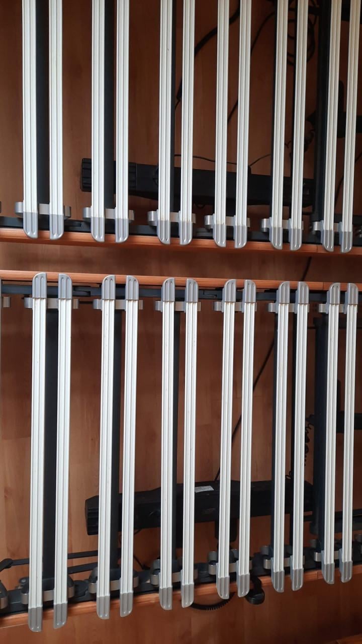 Elektrische lattenbodems 90 x 200 cm in prima staat
