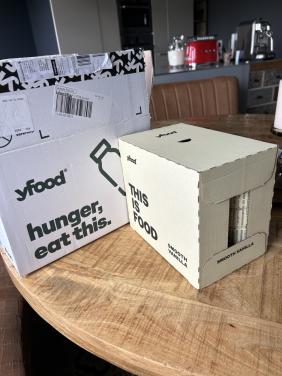 6 x 500 ml YFood Smooth Vanilla