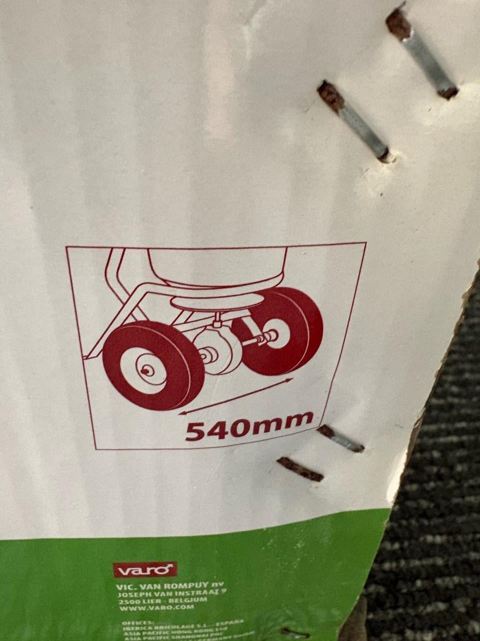 Nieuw in de doos - Kreator strooiwagen 23 liter  - KRTGR9005