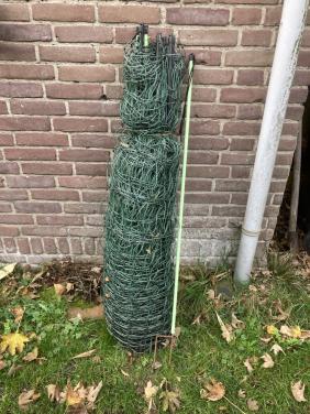 Afrastering voor hond camping