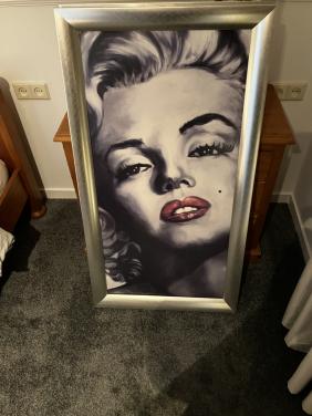 Schilderij Marilyn Monroe en Audrey Hepburn