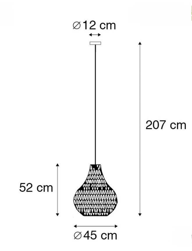 Hanglamp Qazqa (nieuw!)