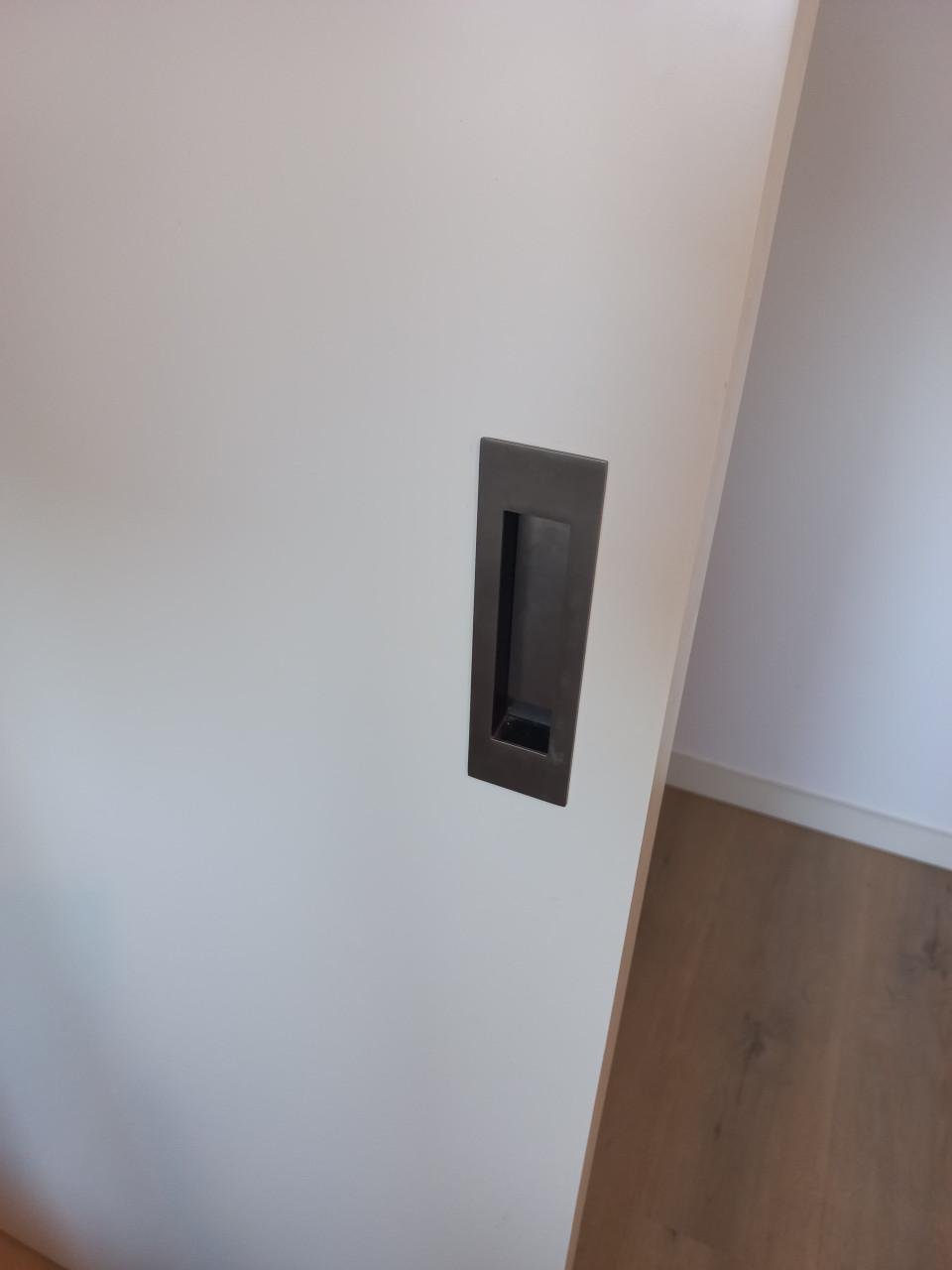 Schuifdeur wit 239x100.5 cm