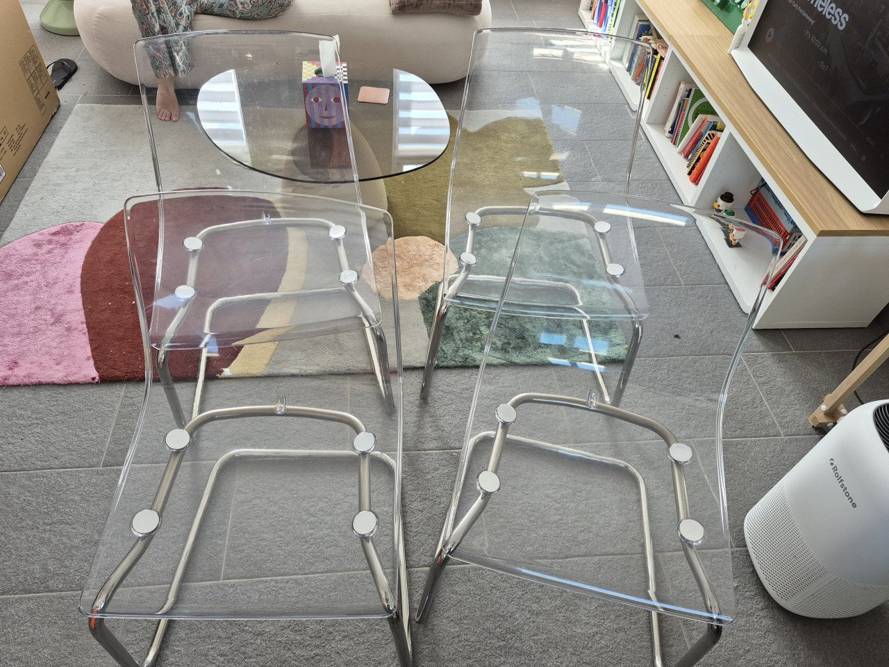 4x Stoelen ikea Tobias