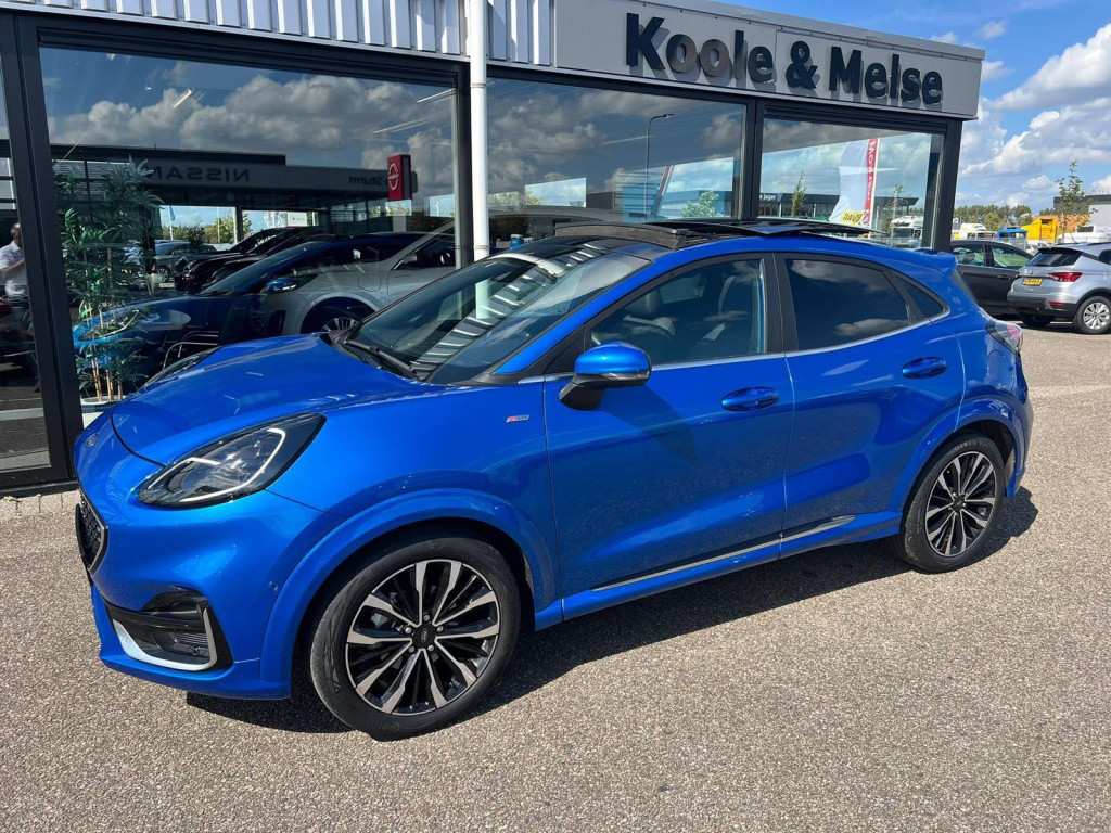 Ford Puma 1.0i ecoboost hybrid 125pk st-line vignale, pano, trekhaak