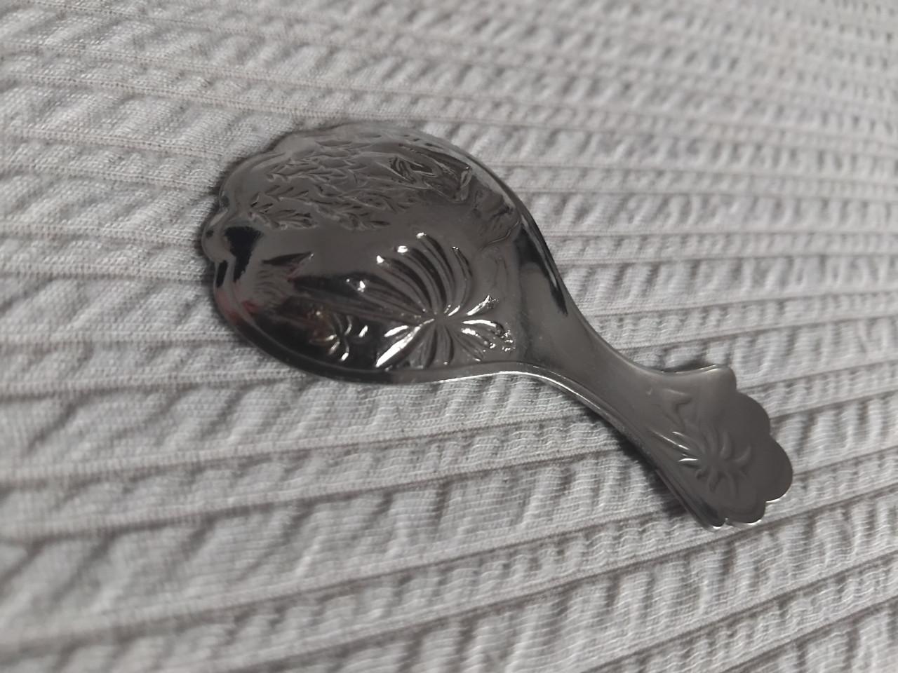 Vintage Theeduim Theeschepje Theeplukster