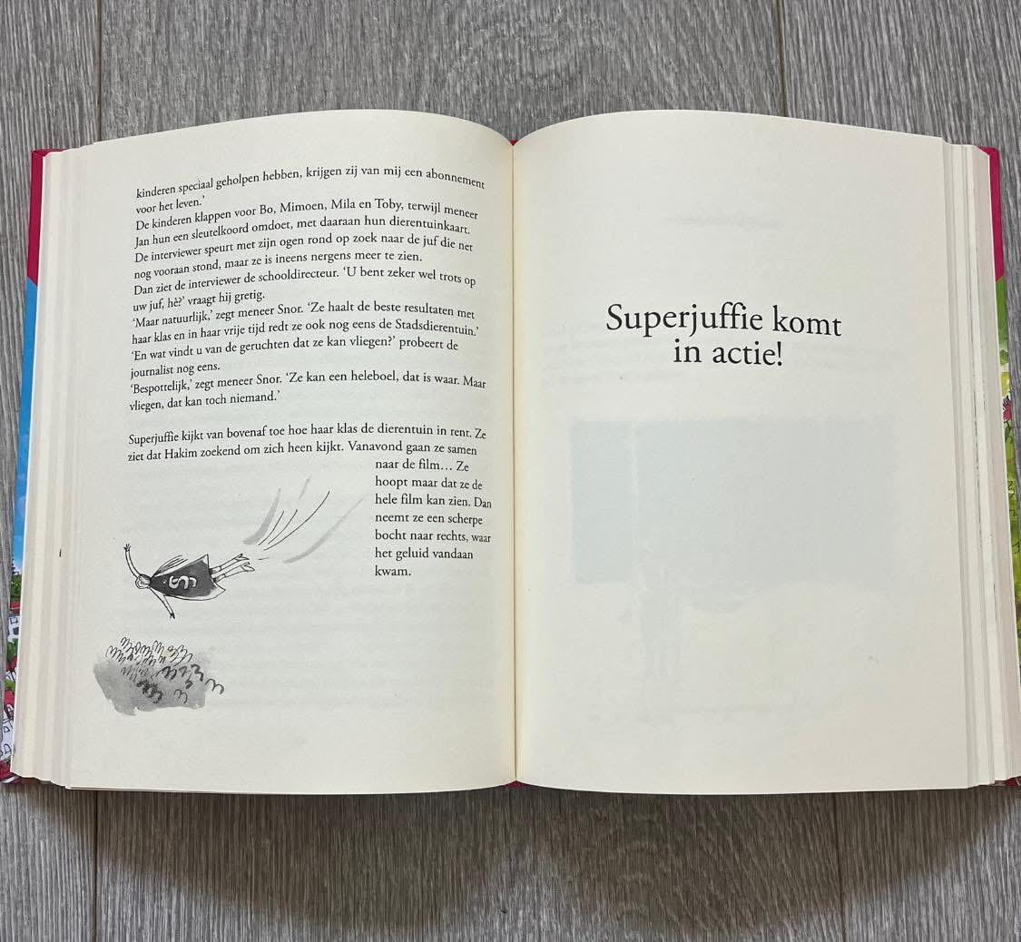 Boek Superjuffie