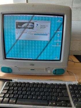 IMac OS computer vintage computer
