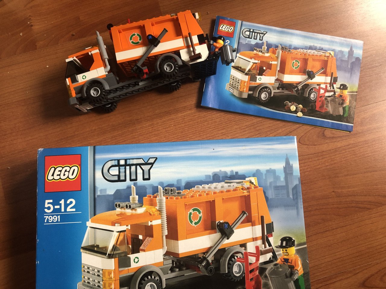 Lego City vuilniswagen 7991