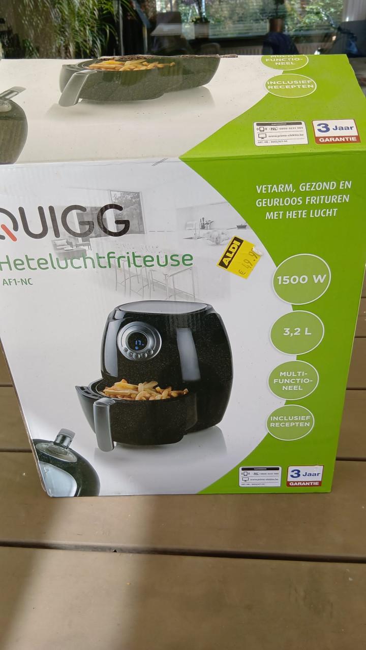 Hetelucht friteuse