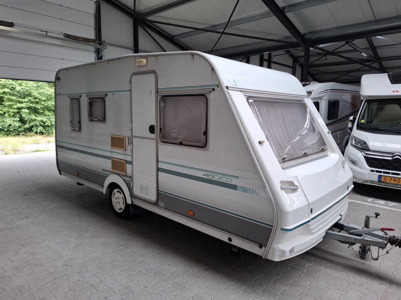 Sprite Euroland 450 CD caravan, bouwjaar 1996