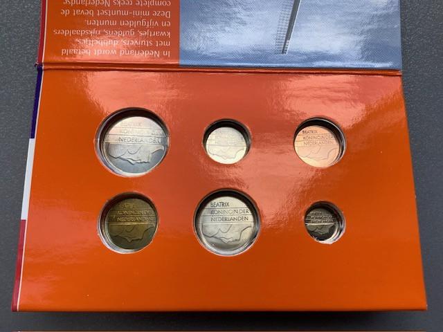 Nederland mini muntsets 1998 - 1999 - 2001.
