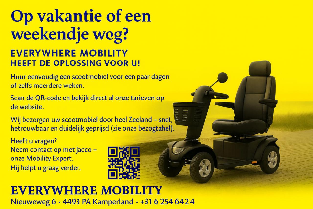 Op vakantie, een weekendje weg ?