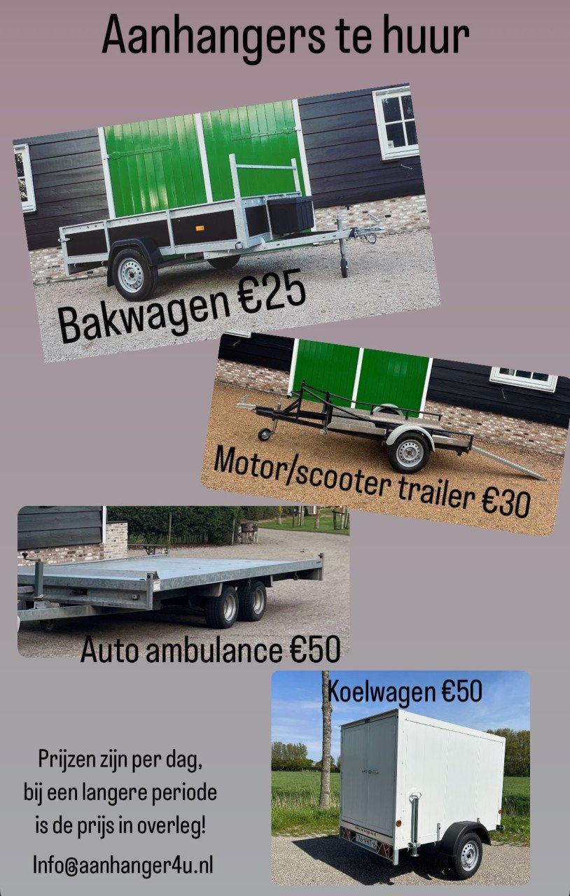 Aanhanger huren?