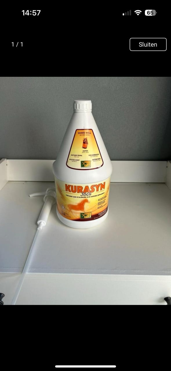 Kurasyn ruim 1,5 fles 3750 ml