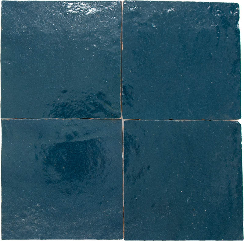3035-171 ca 8m² Marokkaanse zelliges, 10x10 cm, donkerblauw vn 160,33/m² vr