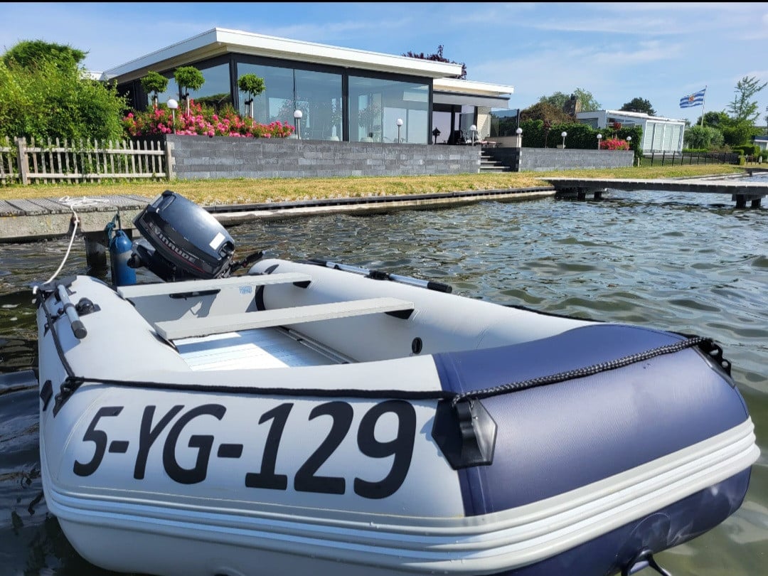 Rubberboot 380cm - Nette staat, zonder motor