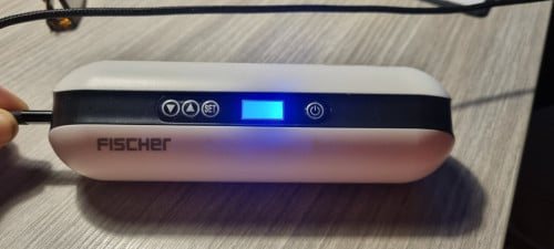 Fischer 3 in 1 compressor lamp en powerbank