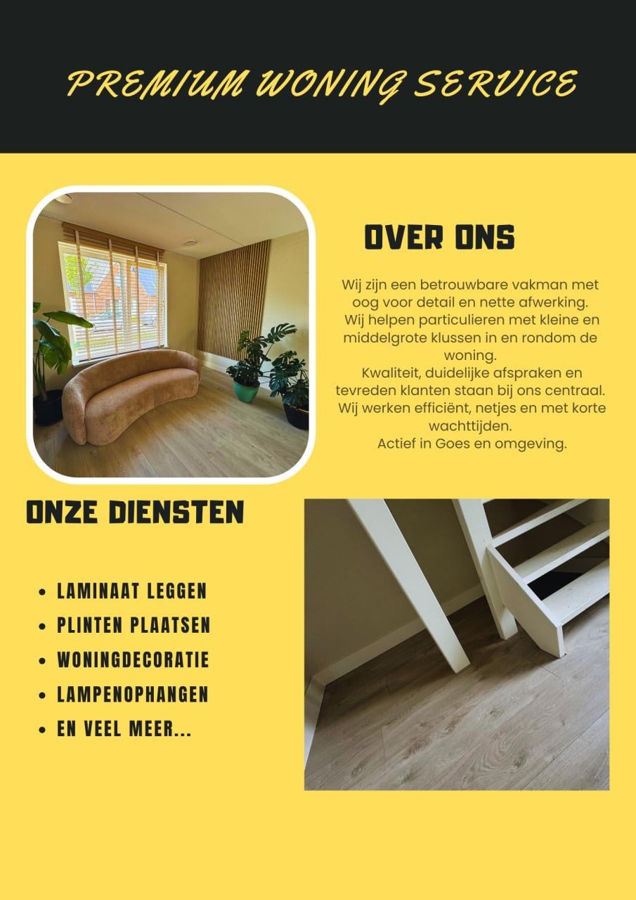 🛠Laminaatleggen, Wooningservice📲