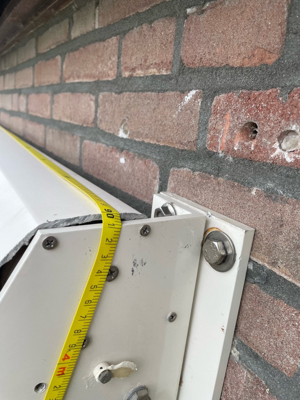 Knikarmzonnescherm 391cm elektrisch