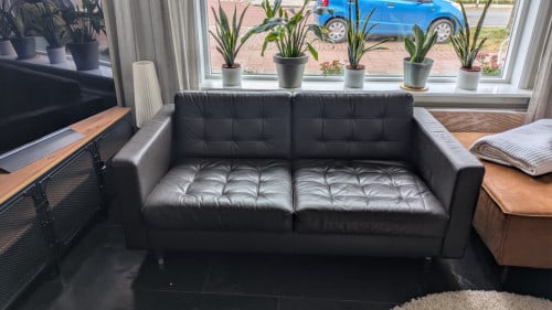 Leren Landskrona 2-zits bank IKEA
