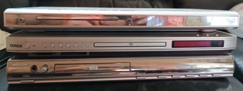 Dvd spelers drie stuks
