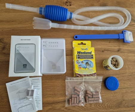 Voederautomaat aquarium en meer