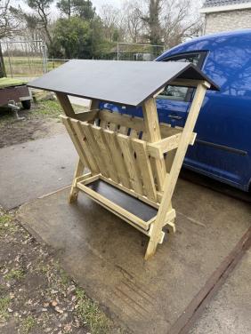 Stevige Handgemaakte Hooiruif voor Geiten, Schapen & pony’s