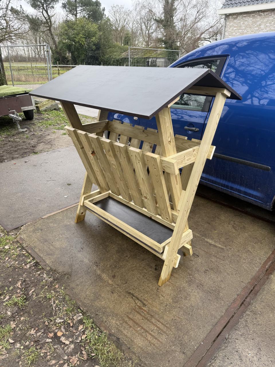 Stevige Handgemaakte Hooiruif voor Geiten, Schapen & pony’s