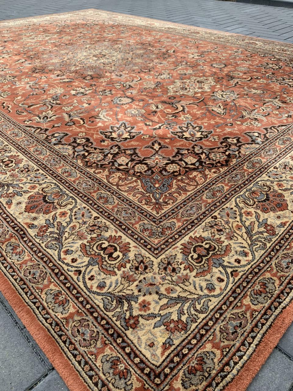 ✨Prachtig Sfeervol Vintage Vloerkleed Louis de Poortere✨Zuiver Scheerwol✨