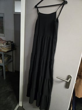 Maxi-jurk met stroken Divided-H&M Maat 36 Met verstelbare bandjes