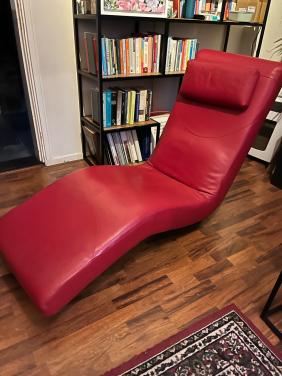 Mooie leren relax fauteuil