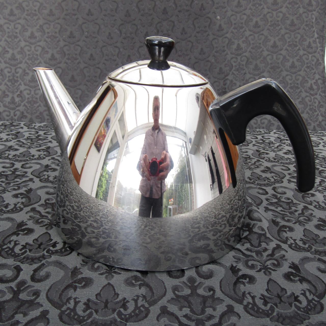 Bredemeijer Theepot RVS Dubbelwandig.