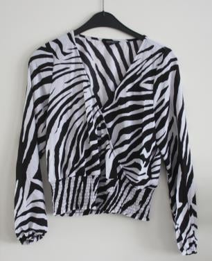 Zebra shirt maat s