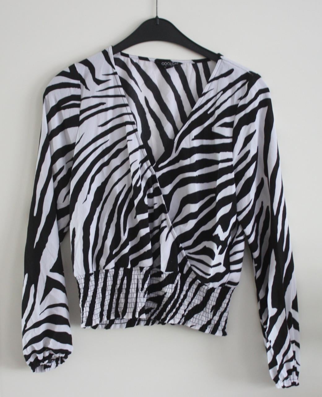 Zebra shirt maat s