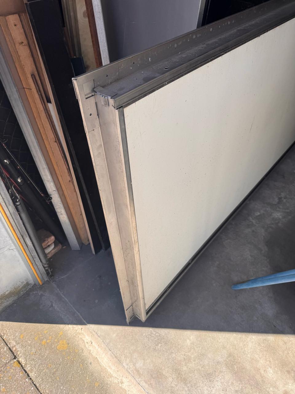 Aluminium buitendeur agridoor voor loods bijv