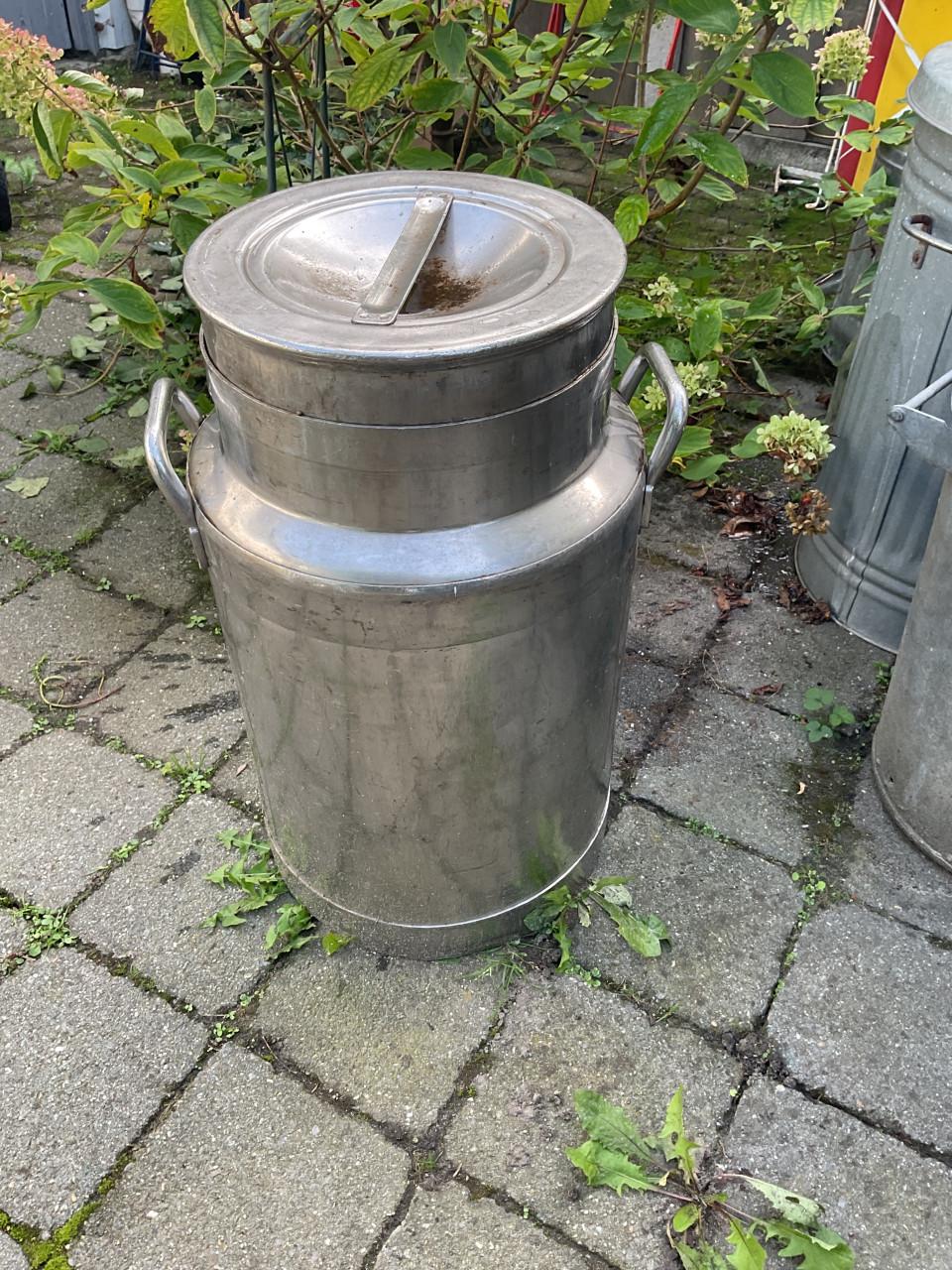 Roestvrijstalen emmer