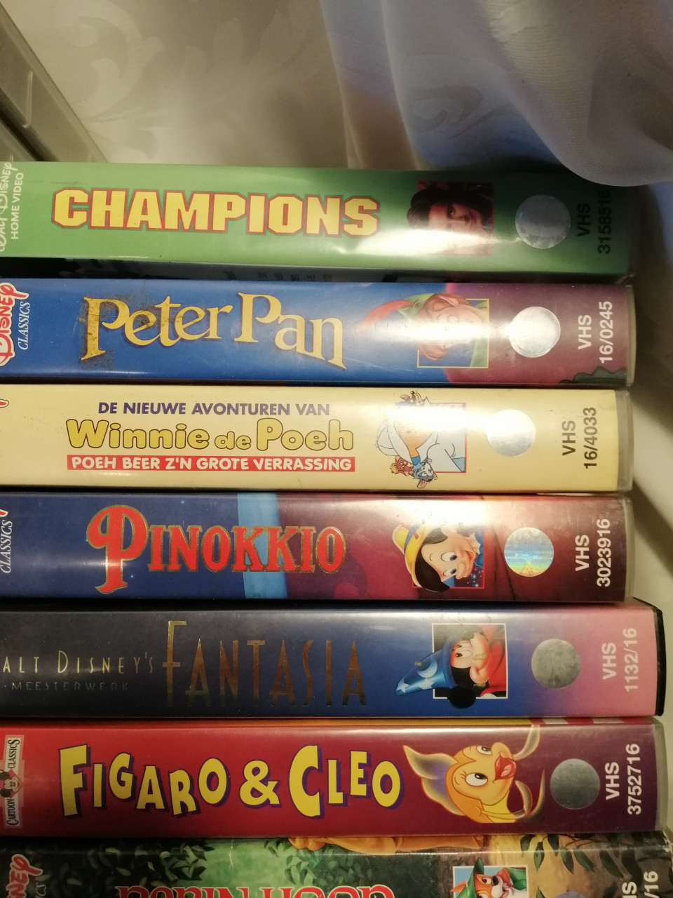 VHS (disney) films 110 stuks voor 25 euro!