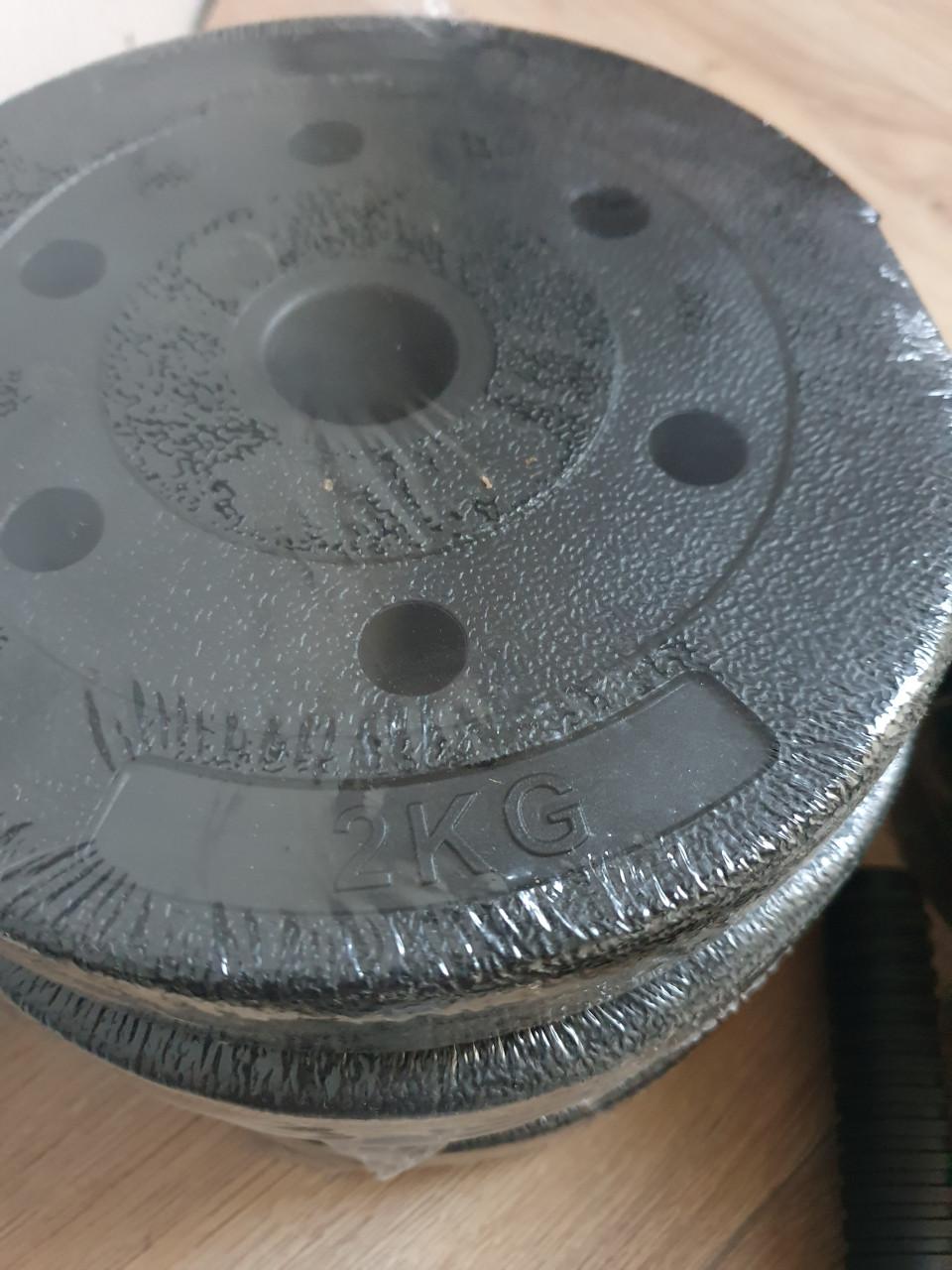 Fitby dumbbellset 15 kg nieuw | halters / fitnessgewichten