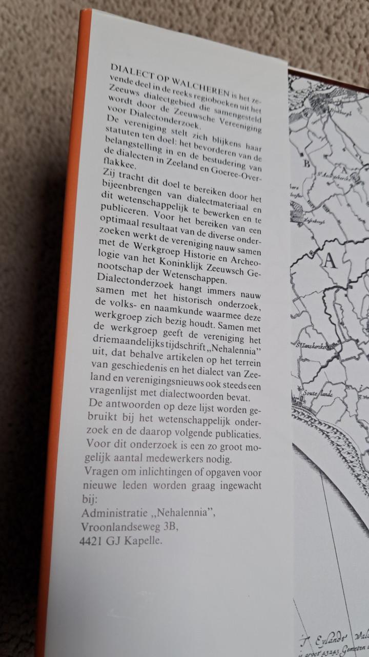 Boeken zeeland Dialect op Walcheren – E. J van den Broecke – de Man en A. F
