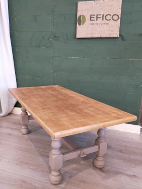 Salontafel hout/taupe